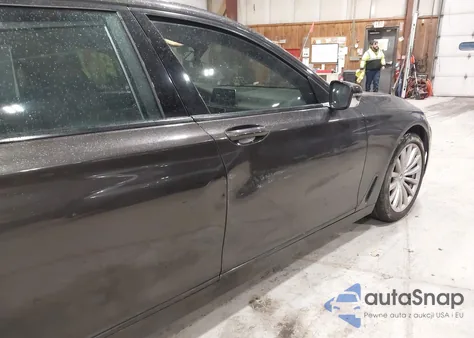 2017 BMW 740E xDrive Iperformance from USA, damaged, VIN WBA7J2C50HG497615